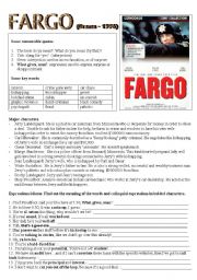 English Worksheet: Fargo