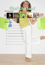 English Worksheet: Advertising