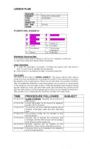 English worksheet: Word Jumble ADVERBS Lesson Plan 