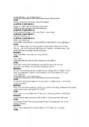 English Worksheet: the pumpkin