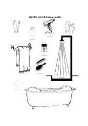 English worksheet: hygiene