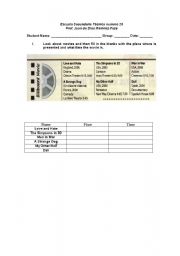 English worksheet: Billboard Movie