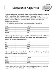 comparative superlative handout