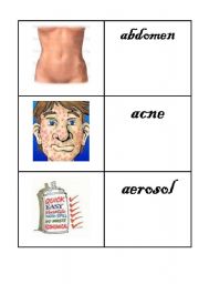 English worksheet: Phonetic Flashcards - Letter A (5)