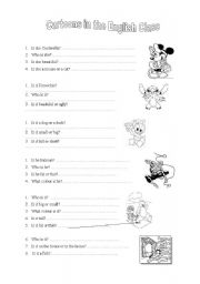 English Worksheet: He - she - it is
