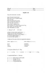 English worksheet: Parts of the house