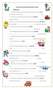 English Worksheet: Paraphrasing for upper intermediate students