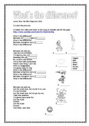 English worksheet: Pinocchio 3000 - Lyrics