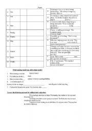 English worksheet: suffixes 2nd part