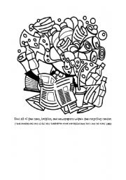 English Worksheet: Finding items