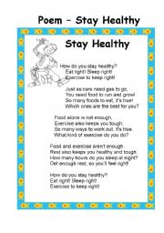 Stay Healthy -Food and Nutruitions