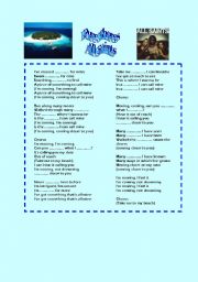 English worksheet: Pure Shores by All Saints