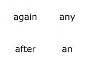 English Worksheet: again