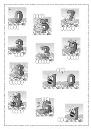 English Worksheet: NUMBERS