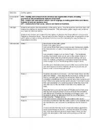 English Worksheet: Gothic Genre scheme of work