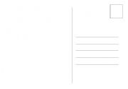 English Worksheet: Blank postcard template
