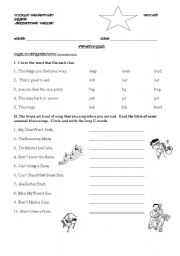 English Worksheet: Phonics