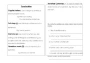 English worksheet: punctuation