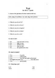 English worksheet: daily routines