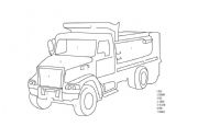 English worksheet: paint the lorry