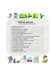 English worksheet: factfile