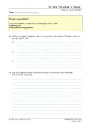 English Worksheet: mrs tilscher