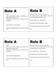 English Worksheet: telephone conversation