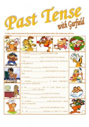 Past Tense with Garfield