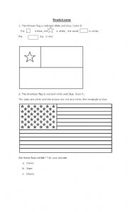 English worksheet: Chilean Traditions