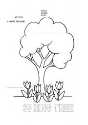 English worksheet: SPRING