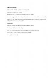 English Worksheet: A day in the life