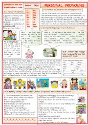Personal pronouns