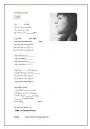 English Worksheet: Song: Luka by Suzanne Vega - comprehension and discussion activities