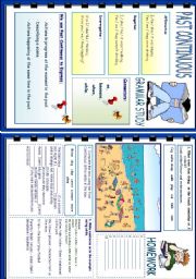 Past Continuous- Study sheet + homework