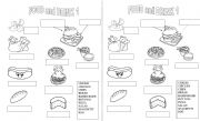 English Worksheet: Food and Drink 1 