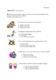 English worksheet: conditionals tpe 2