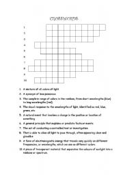 English Worksheet: English for Physical Science