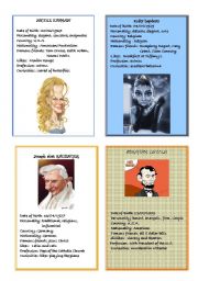 Speaking Cards - Famous People 3