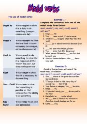 Modal verbs