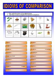 Idioms of comparison