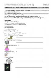 English worksheet: instruction