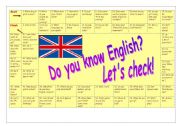 English Worksheet: Board game 