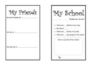 English worksheet: My School