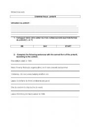 English worksheet: militant bracelets