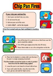 English Worksheet: Health and Safety POSTER