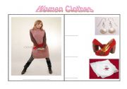 English Worksheet: Women Clothes