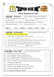 English Worksheet: 