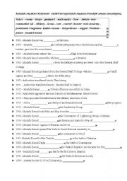 English worksheet: independence war worksheet