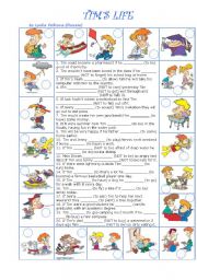 English Worksheet: TIMS LIFE: Subjunctive Mood