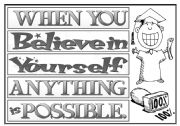 slogan believe in yourself